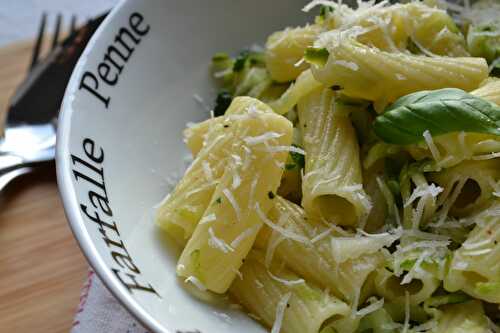 Tortiglioni aux courgettes