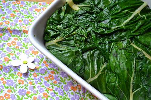 Tortino di patate bietole e formagio