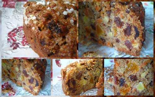 Un Carrot Cake aux fruits secs