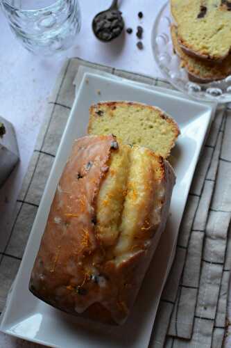 Cake madeleine orange chocolat