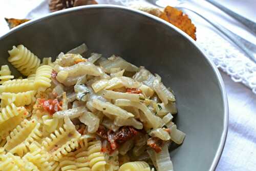 Poelée de côtes de blettes tomates séchées et crème végétarien