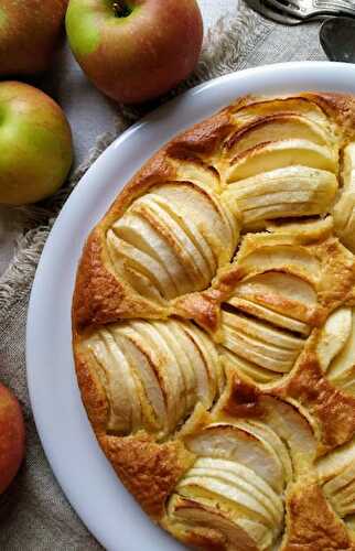 Tarte gâteau aux pommes