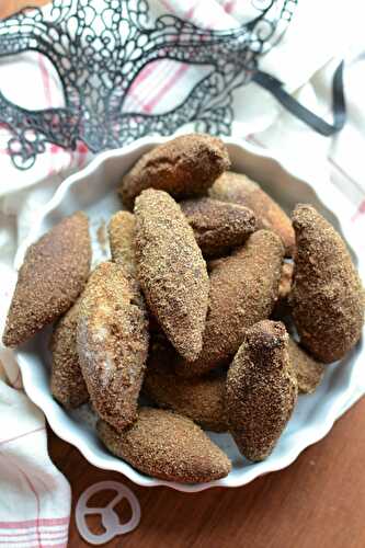 Beignets de Carnaval alsaciens - Cuisses de dames Schenkele