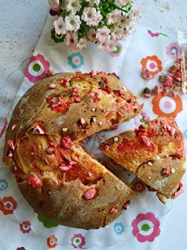 Brioche de Saint Genix - pralines roses