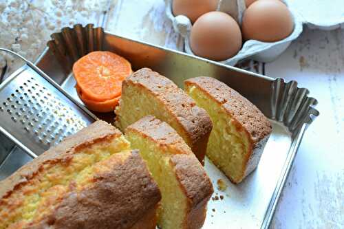 Cake à la mandarine tout moelleux