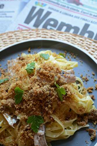 Tagliatelle aux sardines fraiches