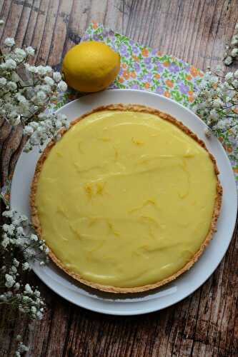 Tarte au citron - recette CAP Pâtisserie