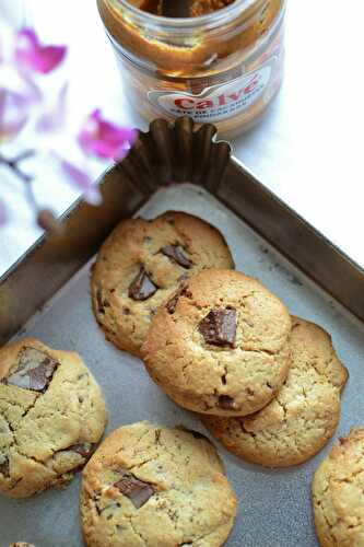 Cookies au beurre de cacahouète et chocolat