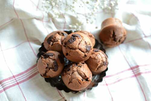 Muffins très chocolatés