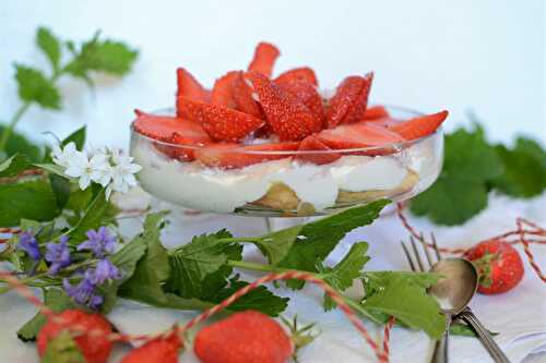 Tarte aux fraises - rapide et facile