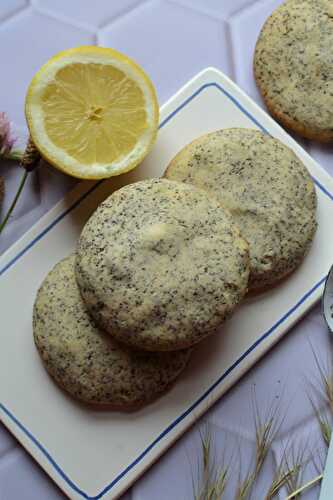 Cookies citron pavot