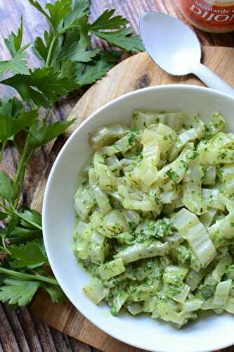 Salade de côtes de blettes végétarien