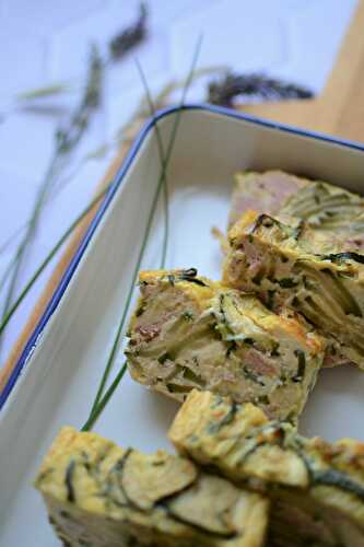 Terrine courgette et thon