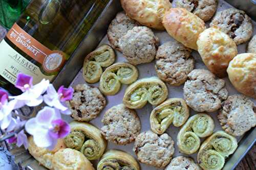 Trio de biscuits salés - apéritif