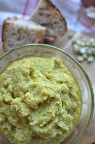 Tartinade de pois cassés végétarien