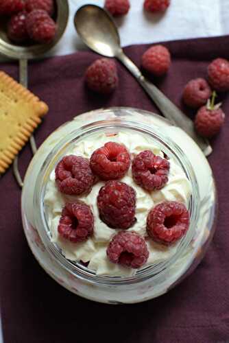 Tiramisu aux framboises et Petits Beurre Bretons - Jours Heureux