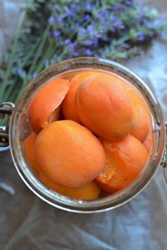 Abricots au naturel #conserves maison