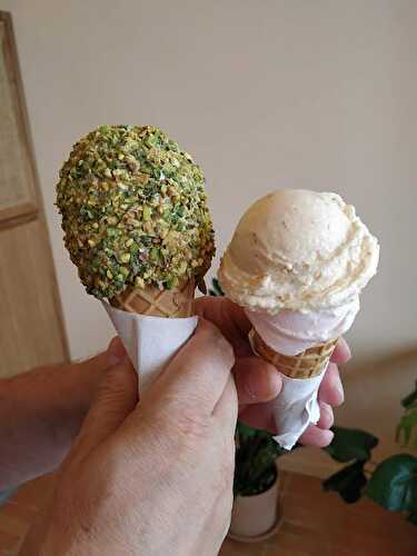 Manger une glace originale à Paris - Glace Bachir