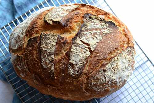 Pain au levain rapide