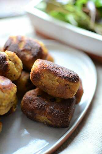Croquettes de courge butternut #végétarien