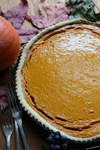 Pumpkin Pie - tarte à la butternut
