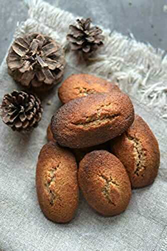 Madeleines à la farine de chataigne