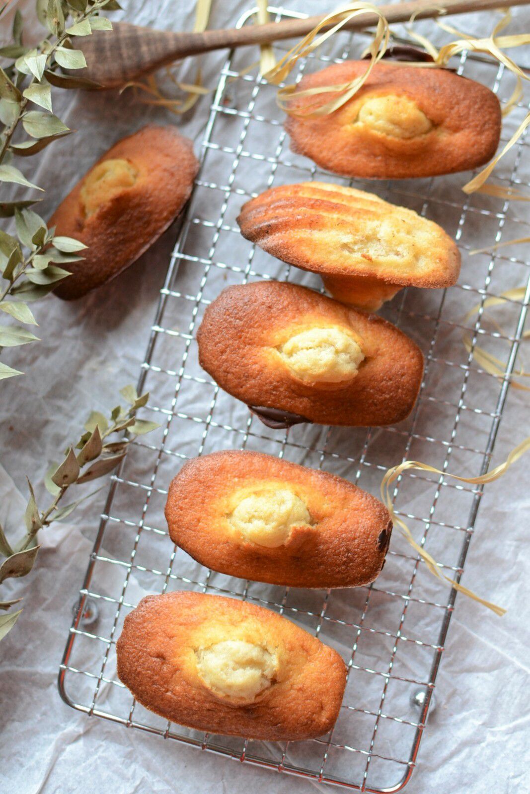 Madeleines à la banane