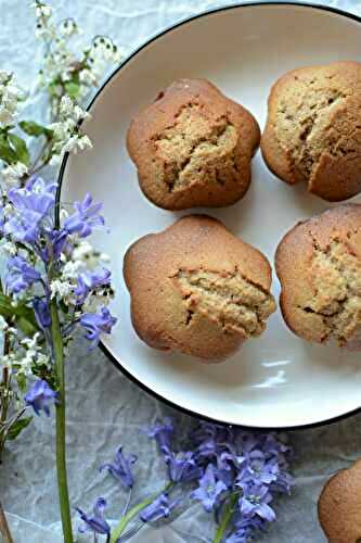 Madeleines à la farine de chataigne