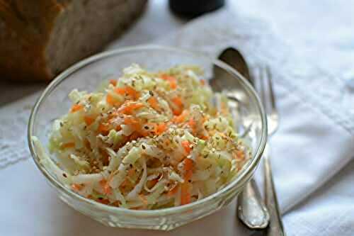 Salade de chou rave et carotte #végétal