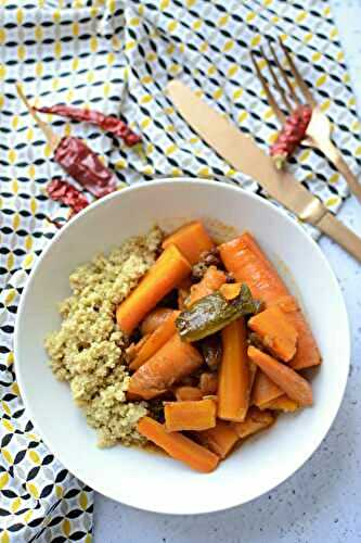 Tajine de carottes #végétarien