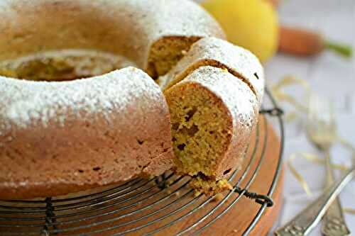 Cake carottes et amandes #sans lactose