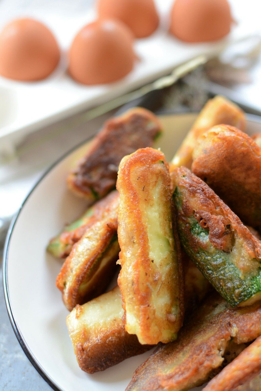 Beignets de courgette #végétarien