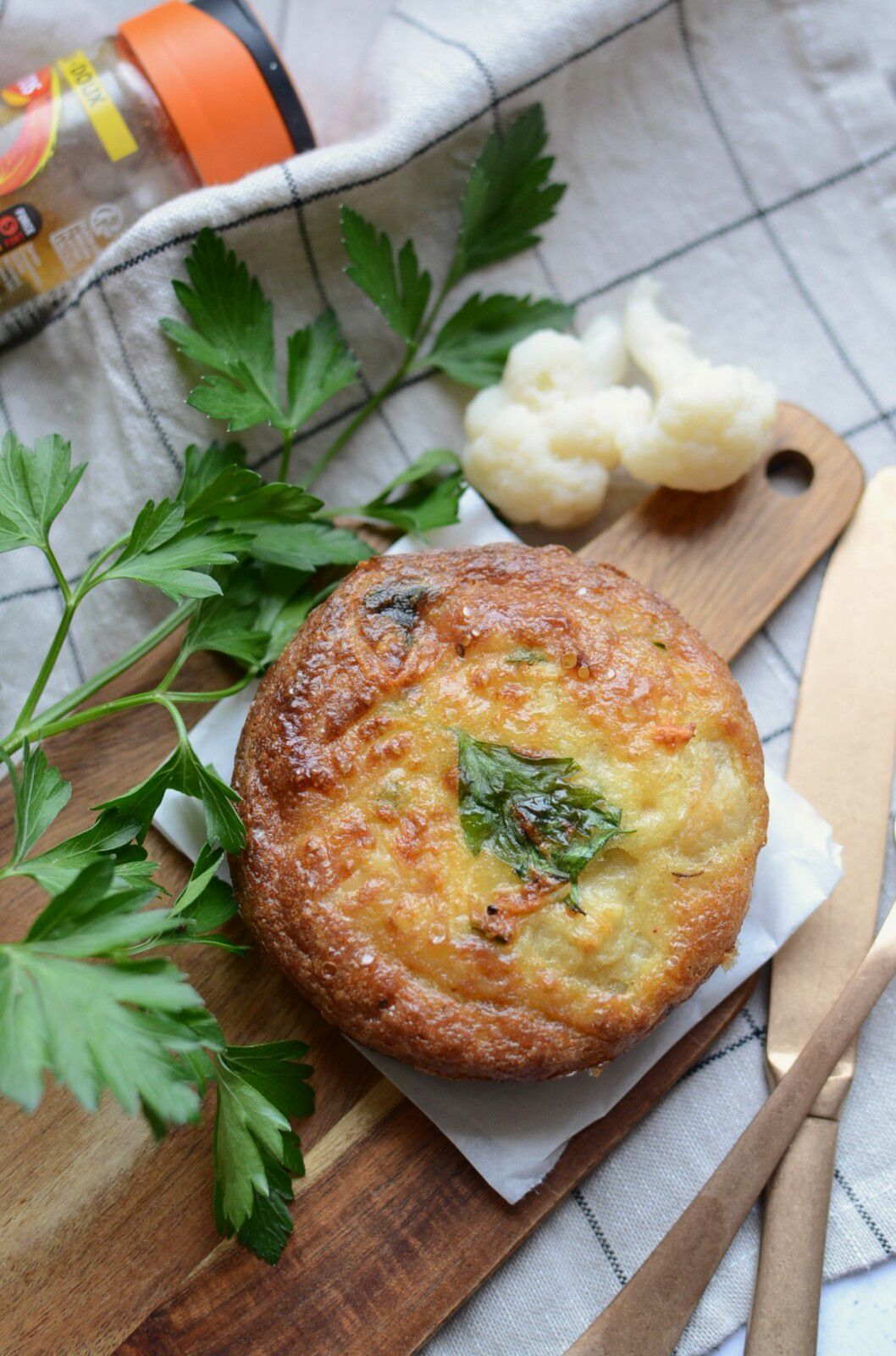 Petits gâteaux de chou fleur #végétarien