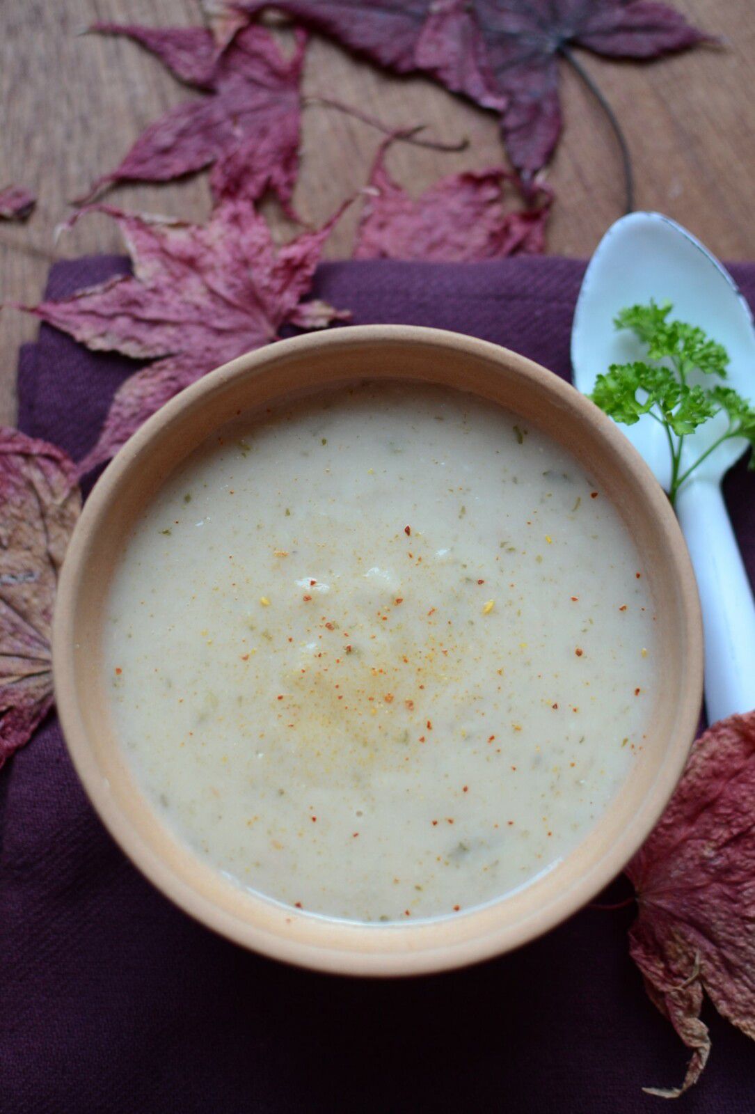 Velouté de haricots blancs #recette économique