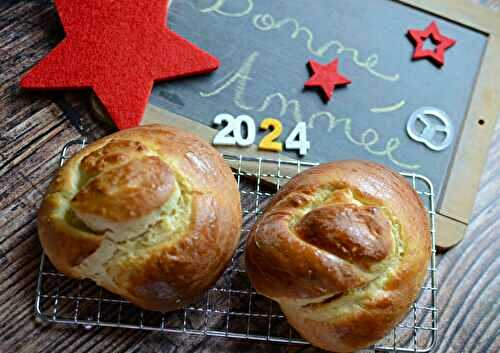 Bretzels sucrés - Brioche du nouvel an !