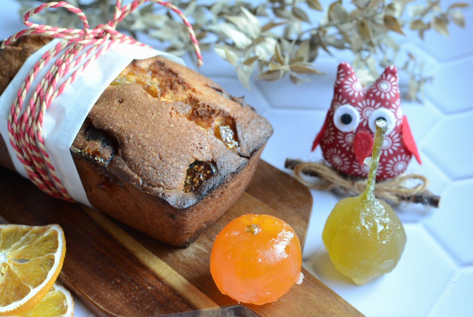 Cake aux fruits confits glacés Jours Heureux