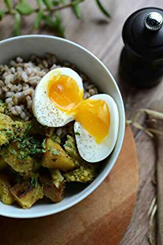 Curry pommes de terre et brocoli #végétarien #recette économique