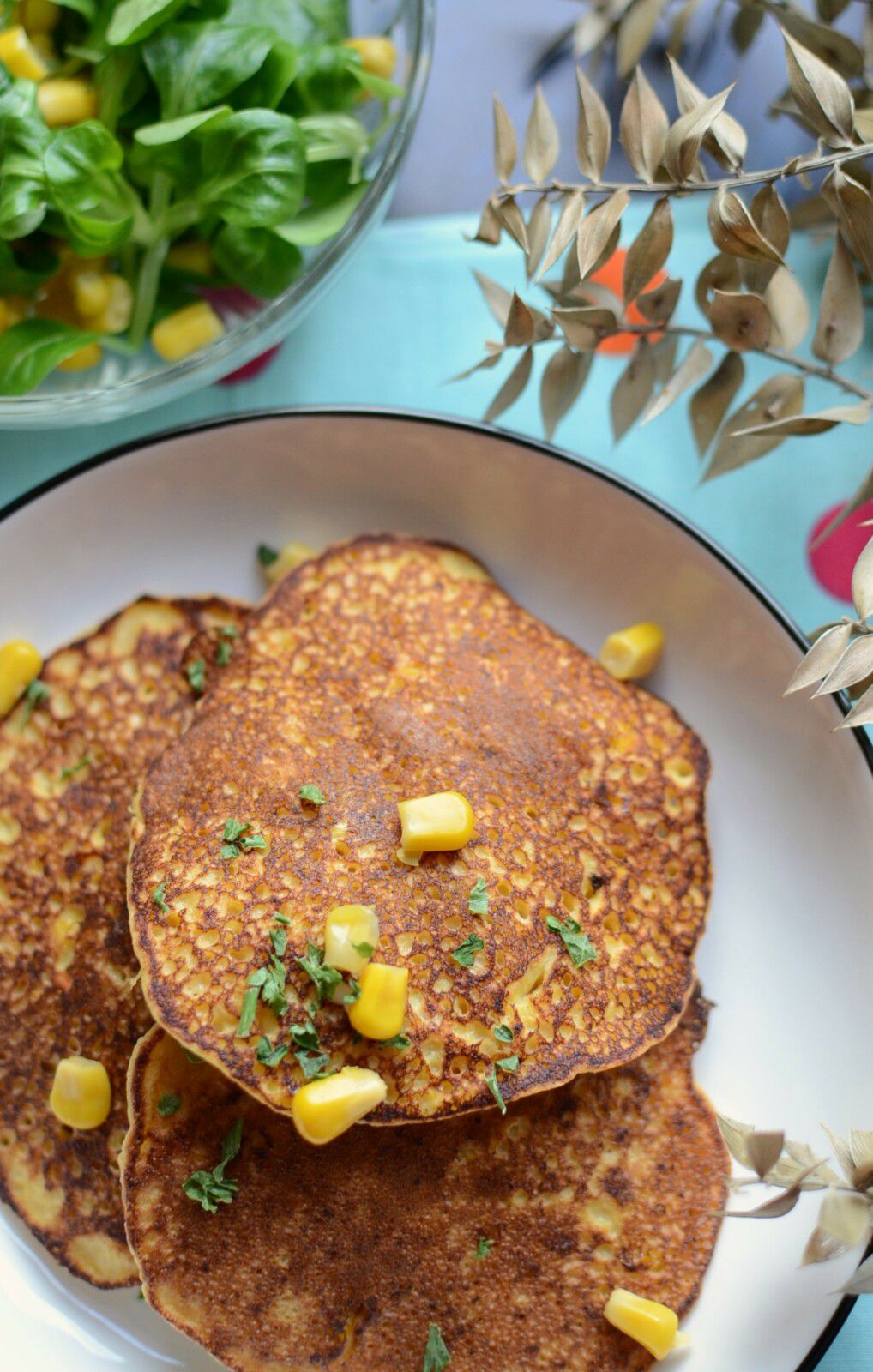 Galette de maïs #végétarien