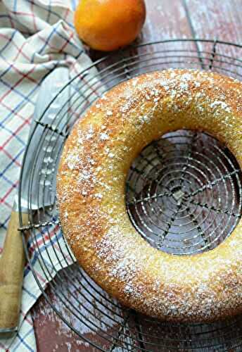 Gateau à la polenta amande et orange