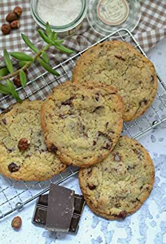 Cookies chocolat noisettes d'Eglantine