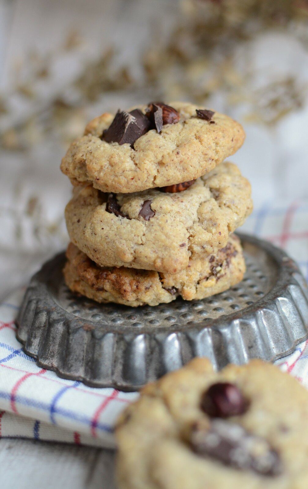 Cookies noisettes et chocolat