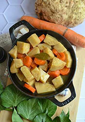 Mijoté carottes et céleri #végétarien