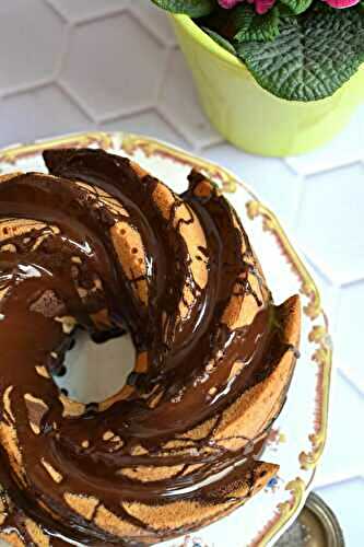 Cake marbré sans lactose