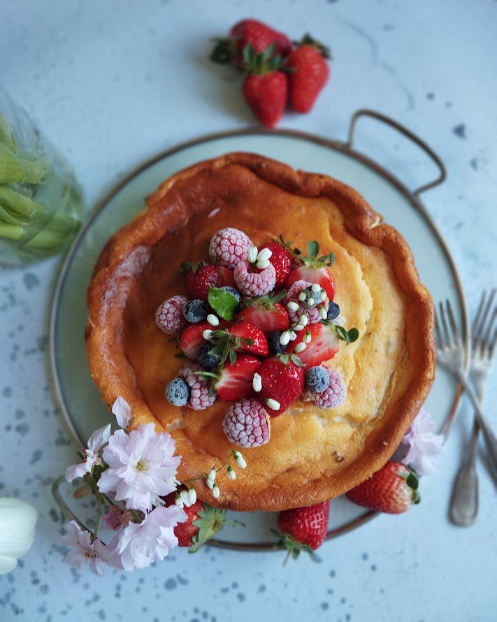 Cheesecake aux fruits rouges