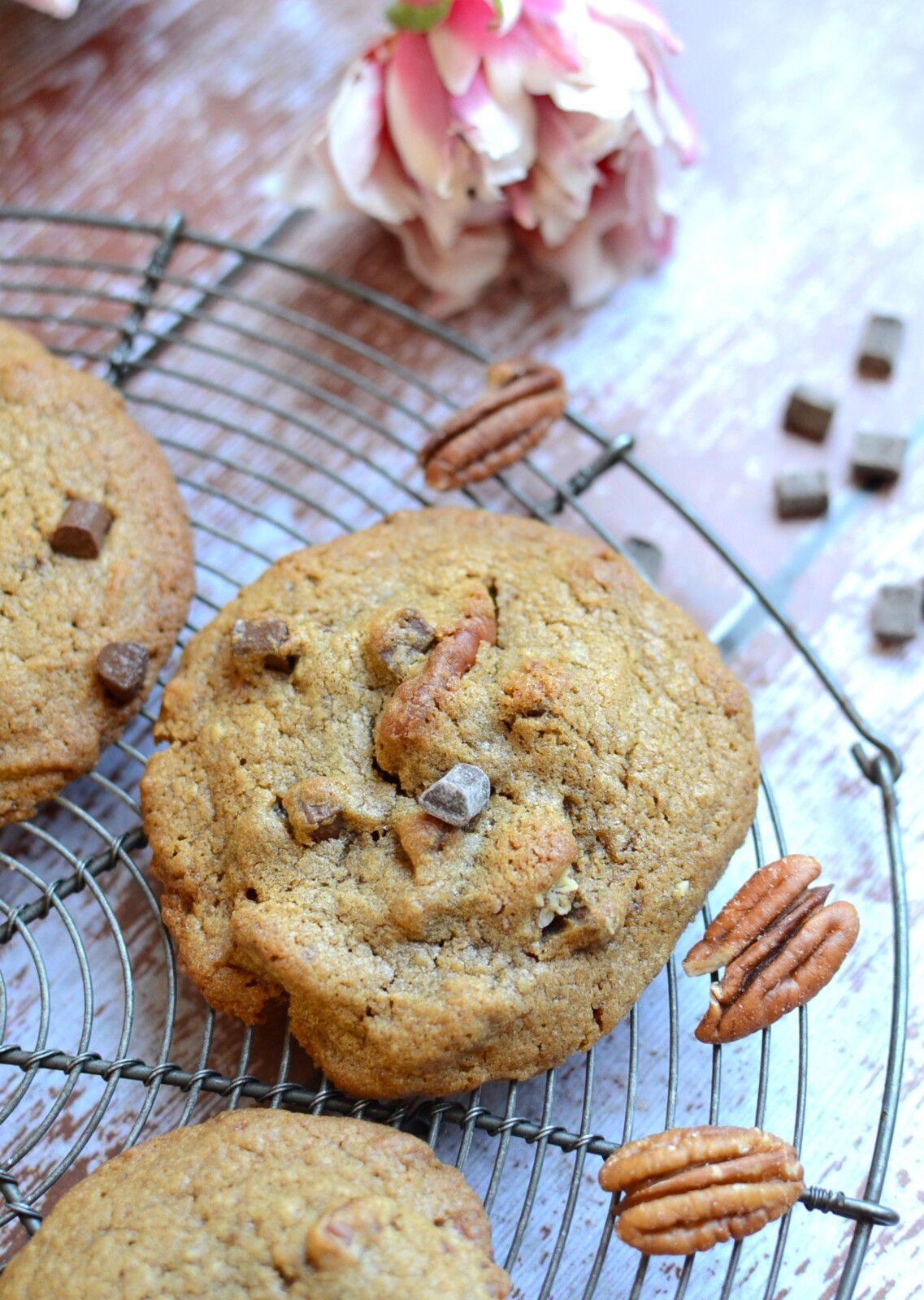 Cookies café noix 
