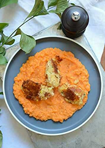 Croquettes de thon et purée de carottes