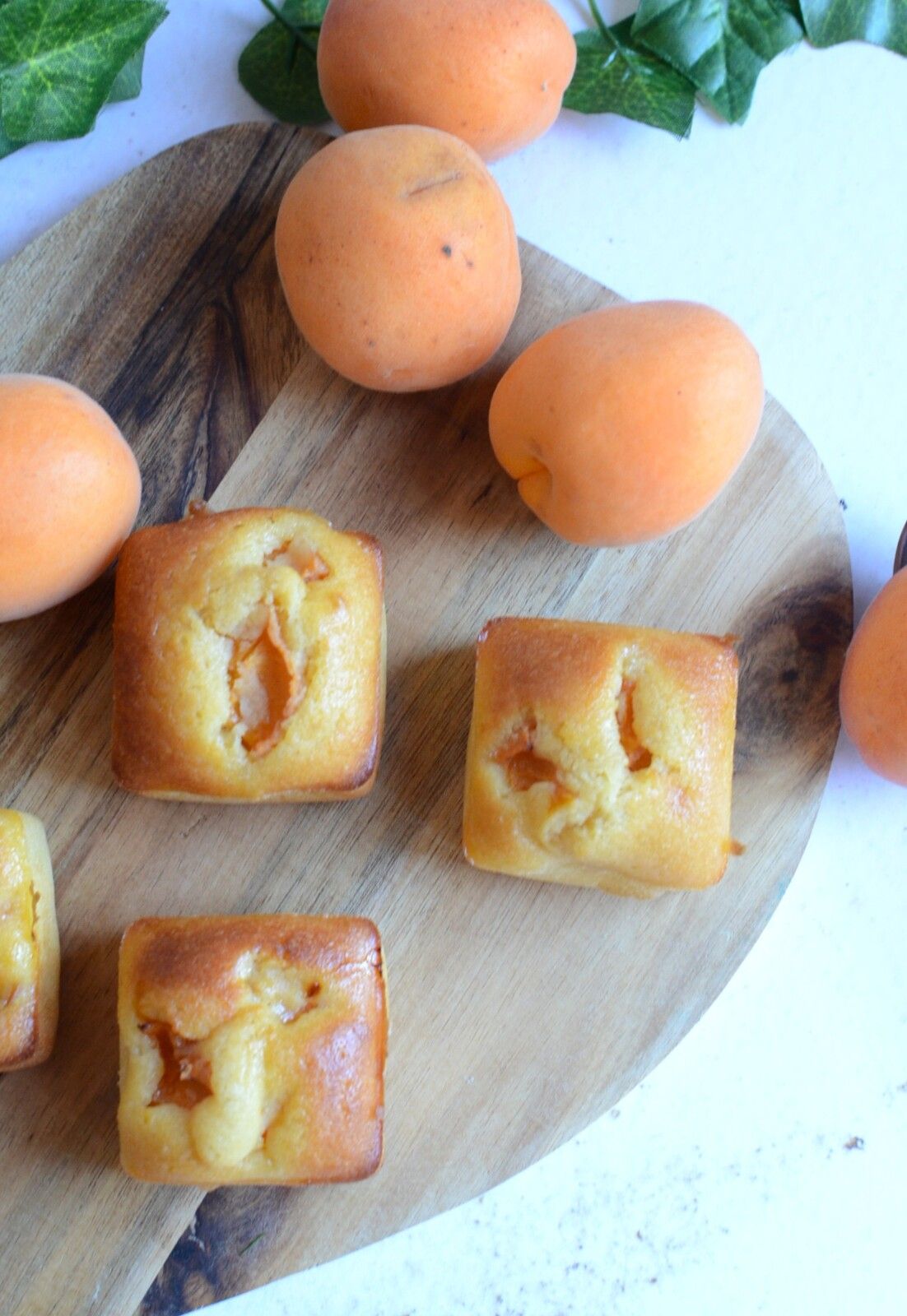 Petits gâteaux au skyr et abricots