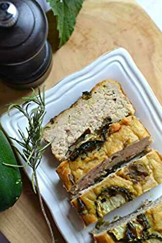 Terrine de thon à la courgette