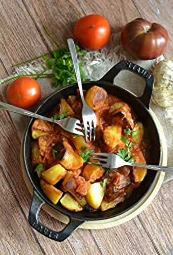 Patatas bravas #végétarien
