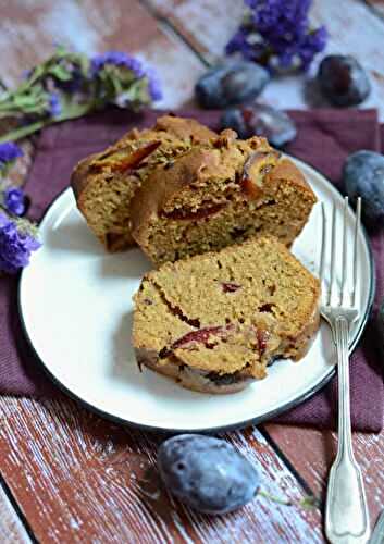Cake aux quetsches #sans beurre